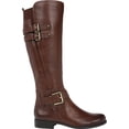 thumbnail image 2 of Women's Naturalizer Jessie Riding Boot Chocolate Leather 5 M, 2 of 6