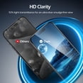 thumbnail image 5 of (2-Pack) Screen Protector for iPhone 16 Plus (6.7"), IC ICLOVER Shatterproof Tempered Glass Film, Anti-Scratch, HD Clear, Case-Friendly, 5 of 6