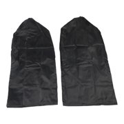 Black Waterproof Protective Speaker Cover for Powered Upright Speakers