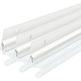 thumbnail image 4 of All Season Door Jamb Kit for Doors up to 36in x 84in (White) | Compression Weatherstrip with Aluminum Stop Door Jamb Kit with Screws, 4 of 7