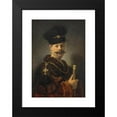 thumbnail image 2 of Rembrandt van Rijn 11x14 Black Modern Framed Museum Art Print Titled - A Polish Nobleman (1637), 2 of 5