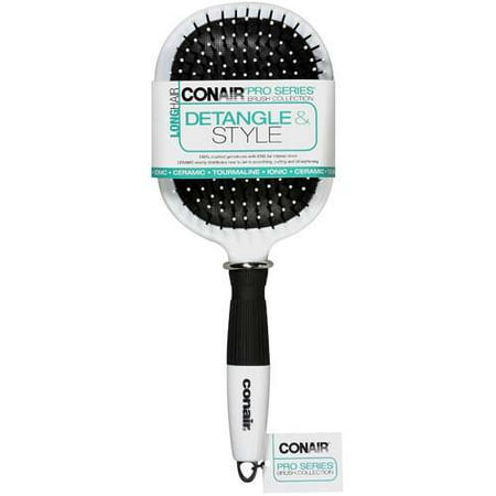 Conair: Detangle & Style Wide & White Pro Series, 1 ct