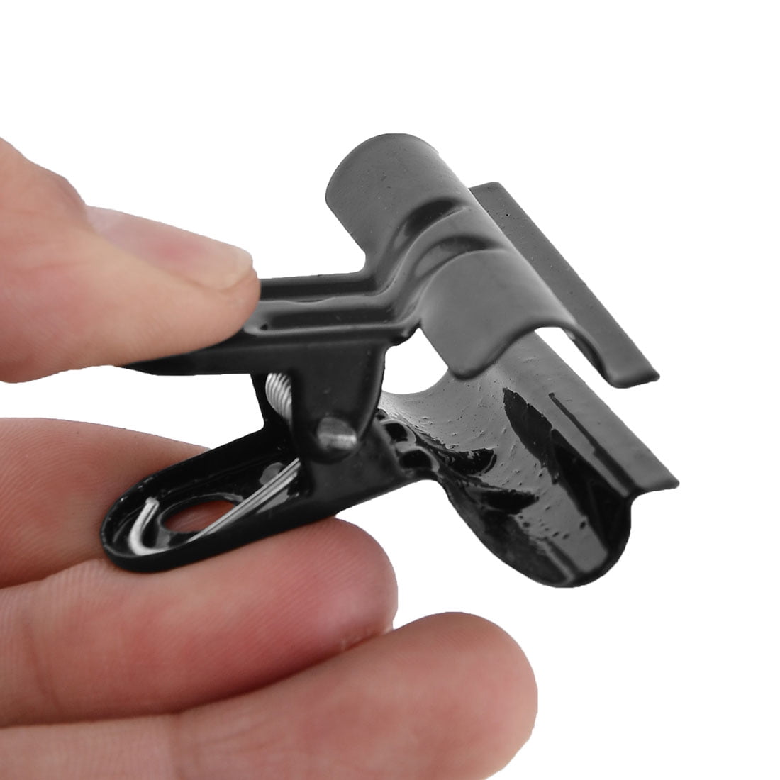 School Office Metal Spring Loaded Document File Clamps Bulldog Clip