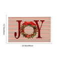 thumbnail image 3 of Christmas Welcome Mat – Holiday Entry Rug for Front Door, Indoor Outdoor Anti-Slip Doormat for Porch, Kitchen, Bathroom Seasonal Decor, 3 of 5