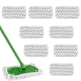 thumbnail image 3 of 8PCS Mop Cloth Cover Thickened Elastic Band Replacement Rotary Mop Cleaning Pad, 3 of 8