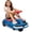 Blue, variant on ICEEIF 12V Electric Wiggle Car Ride On with Detachable Mop, Music, Multi-Speed, LED Lights, Indoor Outdoor Toy for Kids 3+, Purple