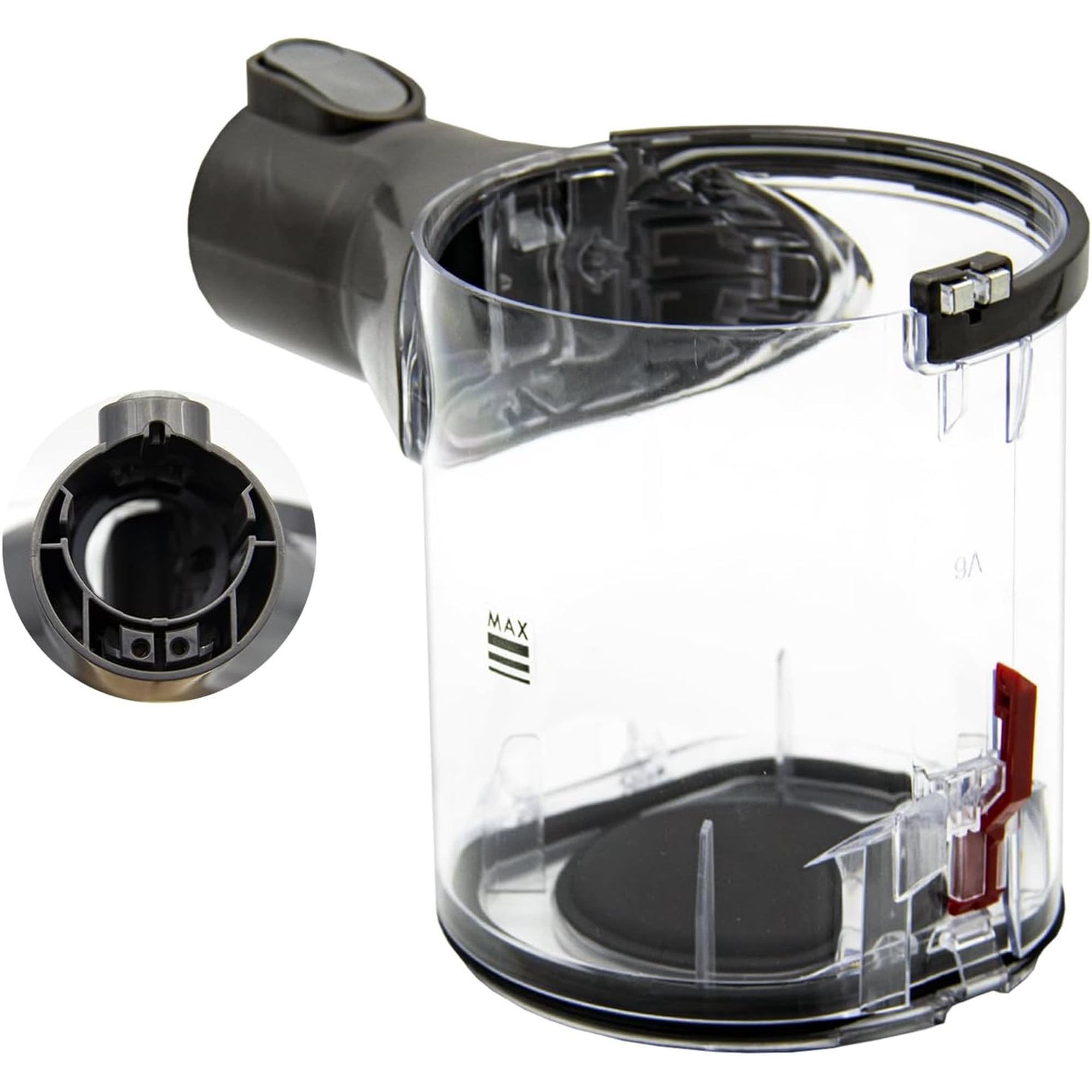 Dust Bin Replacement for Dy*son V6 DC58 DC59 DC62 DC74 Vacuum Cleaner, Canister Bin for Dy*son No.965660-01