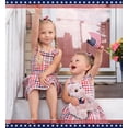 thumbnail image 4 of DolliBu Sitting Pig Plush with USA Flag Bandana - Super Soft United States of America Sitting Pig Patriotic Stuffed Animal - 9 Inches, 4 of 5