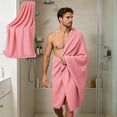 thumbnail image 4 of Bath Towel, Microfiber Bath Towel, Quick Dry Absorbent Shower Towel, Soft Lightweight Towel for Bathroom Travel Swimming, Large Plush Bath Sheet, Pink, AKLJWH, 4 of 6