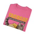 thumbnail image 3 of Novelty Cinco DeMayo Kittens Tacos Gift Funny Tacocat Spelled Backwards Hilarious Men Women Unisex Garment-Dyed T-shirt, 3 of 4