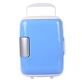 thumbnail image 4 of Mini refrigerador para coche Macarena 8L refrigerador calentador portátil Azul, 4 of 8