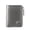 Grey, variant on Men's Carbon Fiber Pattern Zip Wallet, RFID Blocking Credit Card Holder, Small Zipper Coin Purse Minimalist Card Case for Daily Business Travel Black