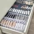 thumbnail image 1 of 2pcs Clothes Organizer Storage Box Foldable Underwear Organizers Storage Dividers Drawer Organizer Jeans Wardrobe Organize, 1 of 4