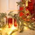 thumbnail image 2 of Luz realista de la secuencia de la aguja del pino para la decoración de la fiesta de Navidad 2 modos de luz, 2 of 5