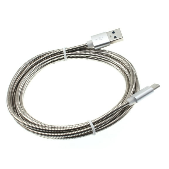 6ft Metal USB Cable for Orbic Myra 5G UW, Magic 5G Phones - Type-C Charger Cord Power Wire USB-C Long Z6V