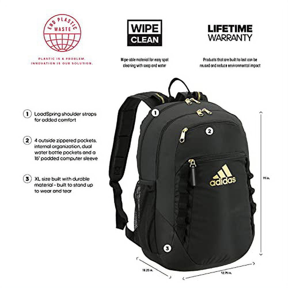 Adidas excel iv backpack grey hotsell
