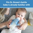 thumbnail image 3 of Botella Sippy Spout Dr. Brown's Milestones de 250 ml con asas, 3 of 8