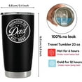 thumbnail image 2 of Vivulla68 Promoted To Dad 2024 Tumbler, Dad Est 2024 Mug, Dad Established 2024 Coffee Cup, New Parents Gifts, First Time Daddy Gifts For Fathers Day And Christmas, Father To Be, Daddy To Be Gift Ideas, 2 of 7