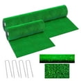 thumbnail image 4 of Artificial Grass under $5! CQCYD Outdoor Artificial Grass Carpet for Balcony and Garden, Plastic Turf Mat for School and Play Area, Green Lawn Carpet for Indoor and Outdoor Decoration, 4 of 9