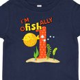 thumbnail image 4 of Inktastic I'm O-fish-ally One- Cute Puffer Fish First Birthday Boys or Girls Baby T-Shirt, 4 of 5