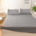 thumbnail image 3 of Tahtuvzn Fitted Sheet, Protective Cover for Bed Mattress, Pocket Sheet,Winter Warm,Breathable, Non Slip Skin Care Sheet 18-24" Home Decor, 3 of 5