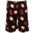 thumbnail image 3 of Marvel Avengers Iron Man Little Boys T-Shirt and French Terry Shorts Outfit Set Little Kid, 3 of 5