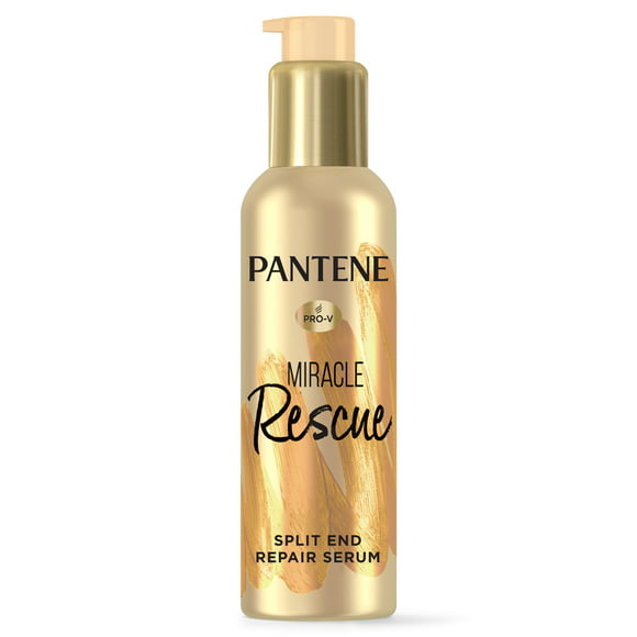 Pantene Hair Serum, Split Ends Hair Treatment, for Damaged Hair, Miracle Rescue, 3.2 oz