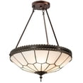 thumbnail image 3 of Meyda 199823 20 in. Vincent Honeycomb Inverted Pendant - Beige & Black, 3 of 3