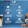 thumbnail image 2 of Syruvia Caramel Sugar Free Coffee Syrup No-Calorie Coffee Sauce for Coffee, Lattes, Shakes, Smoothies, Desserts, 25.4 Fl. Oz, 2 of 7