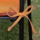thumbnail image 4 of Set Of 4 Chair Cushions For The Garden, 40x40 Cm, Orange, 4 of 5