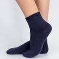 thumbnail image 3 of Athlemo Mens & Womens Ankle Loose Fit Diabetic Socks, Soft, Seamless Toe, Wide Stretchy, Non-Binding Top, 12 Pairs, 3 of 7