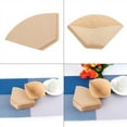 thumbnail image 3 of DEWIN Coffee Filter Papers, 100 Pcs V-Shaped Unbleached Coffee Filter Papers Cones Cups Strainer Dripper, 3 of 8
