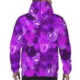 thumbnail image 3 of Bingfone Berry Raspberry Men's Drawstring Hoodie Long Sleeve Pocket Sweatshirts-Medium, 3 of 6