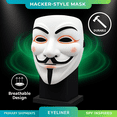 thumbnail image 3 of Hacker Masks Costume Set Inspired by Spy Ninjas Project Zorgo & PZ Leader PZ9 Mask, 3 of 6