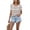 Khaki, variant on Womens Knitwear Contrast Color Striped Pattern Loose Fit Pullover Tops 2026 Spring Summer Collection Lightweight Knit Fabric Ribbed Hem Long Sleeve Silhouette Black L