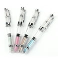 thumbnail image 1 of Stylo Plume Transparent 4 Pcs 0,5mm Point F Stylo Plume Stylo Plume Fonctionnalité Polyvalente, 1 of 8