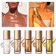 thumbnail image 1 of Aceite Iluminador de Verano, Efecto Luminoso de Larga Duración, Fórmula Hidratante, Iluminador Corporal y Facial, Mejora La Elasticidad de La Piel, Maquillaje para Fiestas y Bodas, Fácil de, 1 of 2