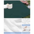 thumbnail image 6 of Pure Dark Green Beach Towels Oversized Super Absorbent, Simple Solid Color Lightweight Bath Towel Quick Dry Sets For Bathroom/Pool/Rv Camping/Beach Play/Gym Room/Picnic 23"x47", 6 of 8