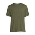 thumbnail image 4 of Athletic Works Men's & Big Men's Active Crewneck Short Sleeve Tee Shirt, Sizes S-4XL, 4 of 5