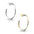 thumbnail image 2 of Nose Hoop 14k Gold Available in 20g and 18g, 2 of 3
