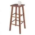thumbnail image 6 of Winsome Carrick Square Seat Bar Stool, Teak Finish, 6 of 9