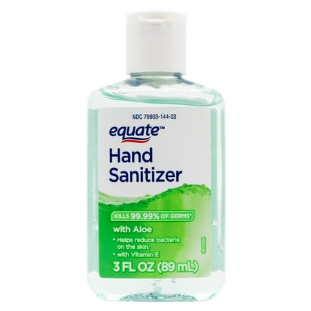 Equate Aloe Vera Hand Sanitizer, 3 fl oz