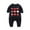 Black, variant on BLVB Newborn Baby Boy Girl Valentine's Day Outfits Cotton Romper Infant Long Sleeve Onesie Baby Clothes Jumpsuit 3-18M