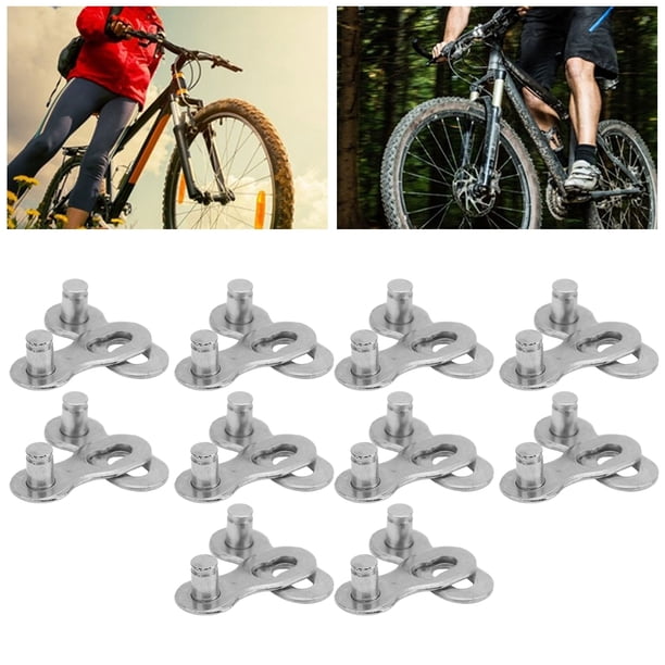 Keenso 10 Speed Chain Link,10 Pair 10 Speed Steel Bike Bicycle