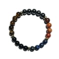 thumbnail image 2 of Natural Stone Stretch Bracelet for Women, Money Beads, Wealth Luck Jewelry Gift for Sister Friend Wife, Birthday Christmas Present, Positive Energy Bracelet, 2 of 5