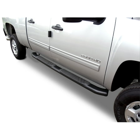 Go Rhino 685451687CB 5" OE Xtreme Composite Side Steps with Mounting Brackets Kit - Black For Jeep 20-23 Gladiator