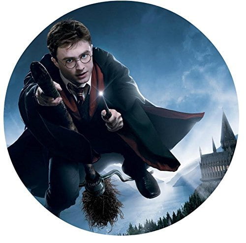 Harry Potter Quidditch Broom Edible Frosting Image Cake