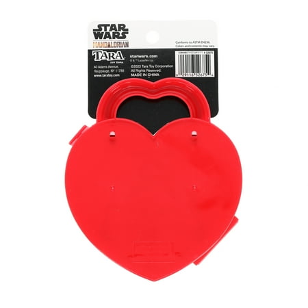 Disney Mandorian Act Fun Set Heart Case, for Child Ages 3+