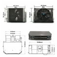 thumbnail image 4 of 12v 24V Electric Air Conditioner, Heat And Cool Air Conditioning System For Car Automotive SUV Truck Camper Van Boat ,Efficient Cooling, 4 of 5