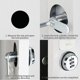 thumbnail image 2 of Mini Drawer Combination Cam Lock Keyless Safe Cabinet Drawer Digital Code1 Pc, 2 of 2